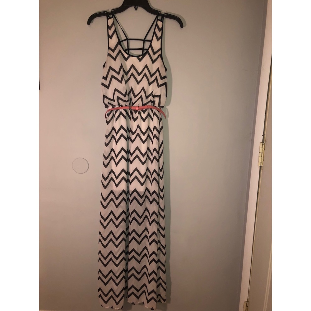 Long Stripped Dress